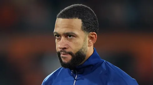 Memphis Depay, atacante do Corinthians – Foto: Alex Bierens de Haan/Getty Images