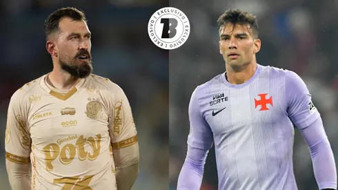 Walter supera Léo Jardim. Fotos: Jorge Rodrigues/AGIF e Thiago Ribeiro/AGIF