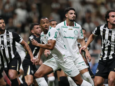 Atlético-MG fica no empate com o Palmeiras em 2 a 2