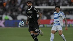 Barboza jogador do Botafogo durante partida contra o Cruzeiro. Foto: Thiago Ribeiro/AGIF
