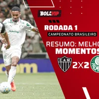 Atlético-MG e Palmeiras empatam na estreia do Brasileirão 2026