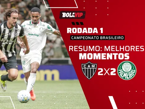Atlético-MG e Palmeiras empatam na estreia do Brasileirão 2026