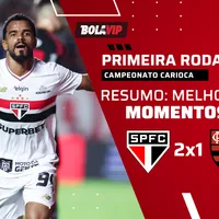 São Paulo vence o Flamengo de virada na estreia do Brasileirão