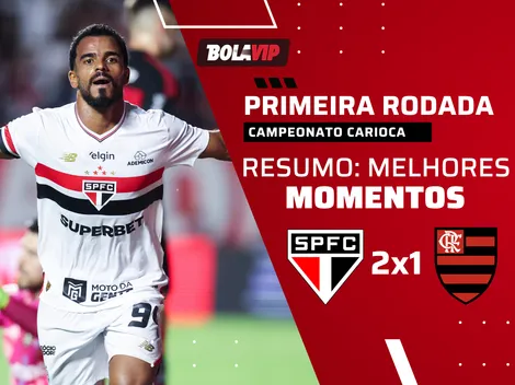 São Paulo vence o Flamengo de virada na estreia do Brasileirão