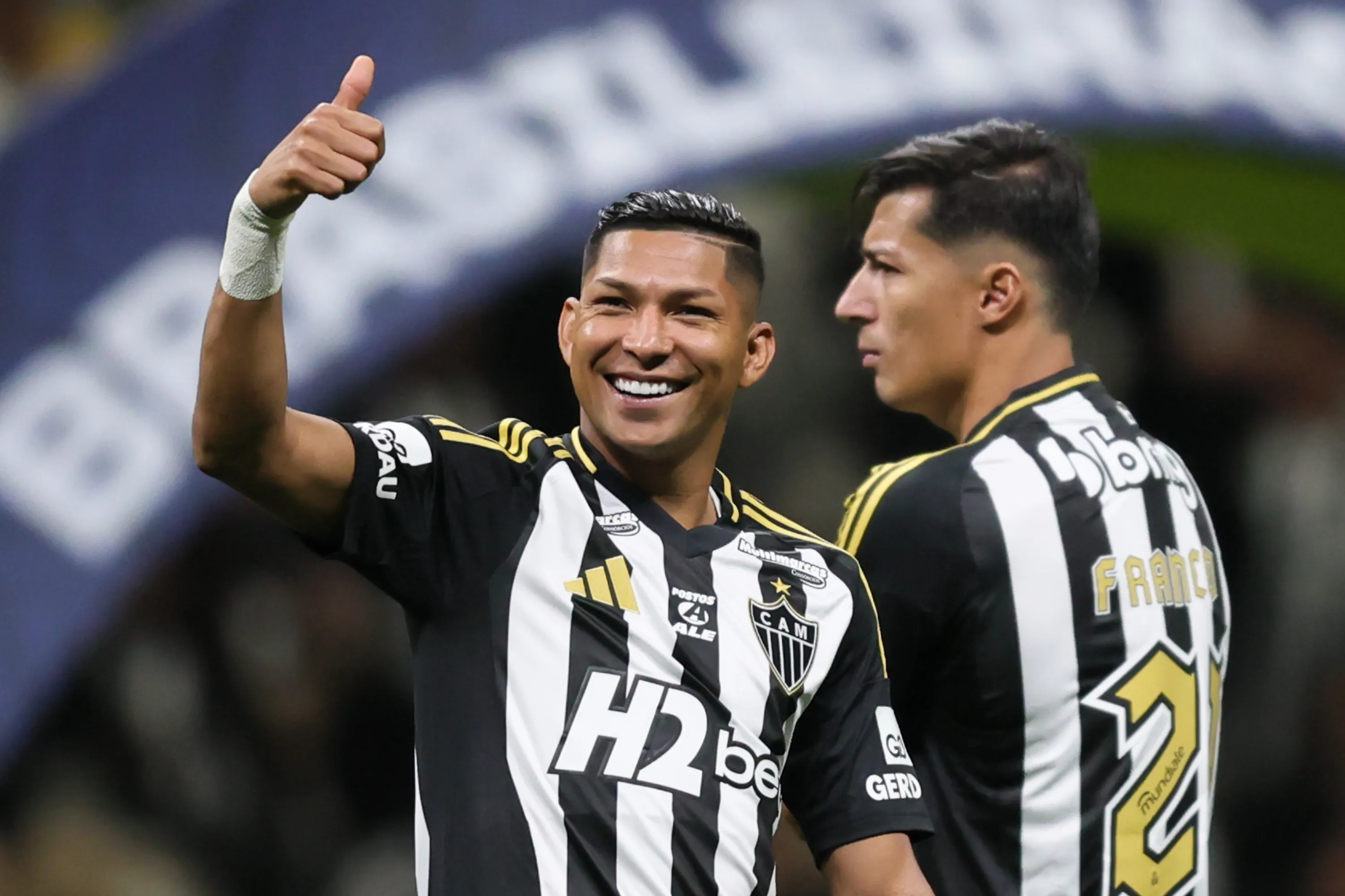 Rony já se despediu do Atlético-MG e aguarda anúncio no Santos. Foto: Gilson Lobo/AGIF