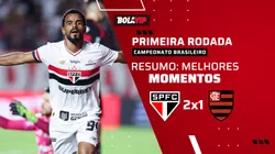 São Paulo vence o Flamengo de virada no Morumbis. Foto: Alexandre Schneider/Getty Images