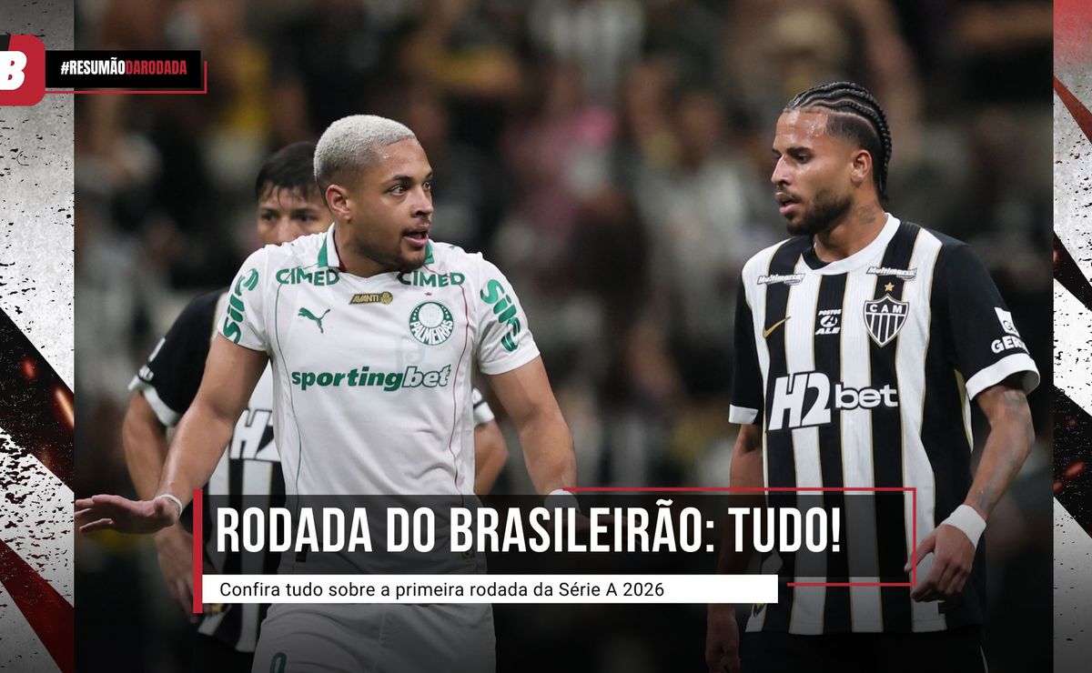 Brasileirão: Resumo da Rodada 1, confira tudo o que rolou