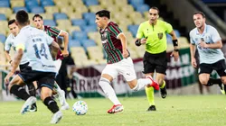 Savarino fez sua estreia pelo Fluminense contra o Grêmio. Foto: MARINA GARCIA / FLUMINENSE F.C.