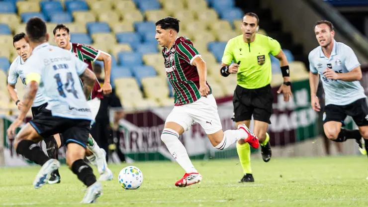 Savarino fez sua estreia pelo Fluminense contra o Grêmio. Foto: MARINA GARCIA / FLUMINENSE F.C.