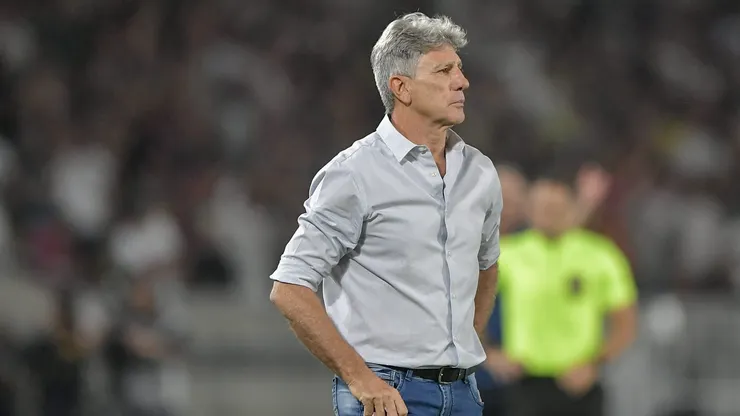 Renato Gaúcho quando era o técnico do Fluminense.