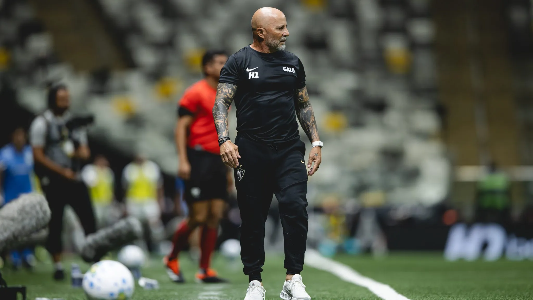 Jorge Sampaoli técnico do Atlético-MG