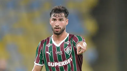 Martinelli durante partida do Nense no Maracanã