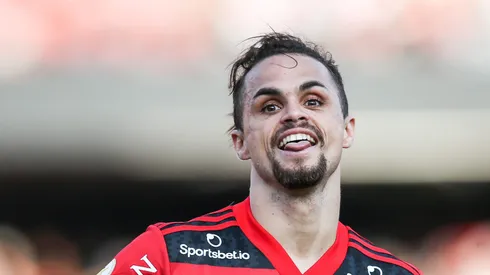 Michael em campo pelo Fla.