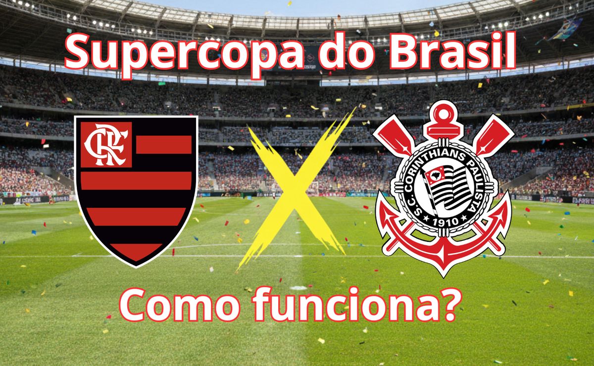Supercopa do Brasil: regulamento e detalhes sobre como funciona o duelo que reúne Flamengo e Corinthians