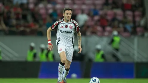PE – SAO LOURENCO DA MATA – 15/11/2025 – BRASILEIRO A 2025, SPORT X FLAMENGO – Saul jogador do Flamengo durante a partida contra o Sport na Arena de Pernambuco, pelo Campeonato Brasileiro A 2025. Foto: Marlon Costa/AGIF