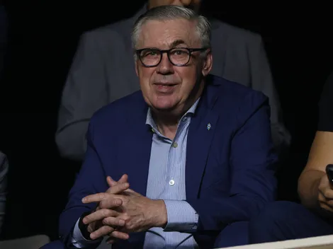 Carlo Ancelotti vai assistir Flamengo x Corinthians