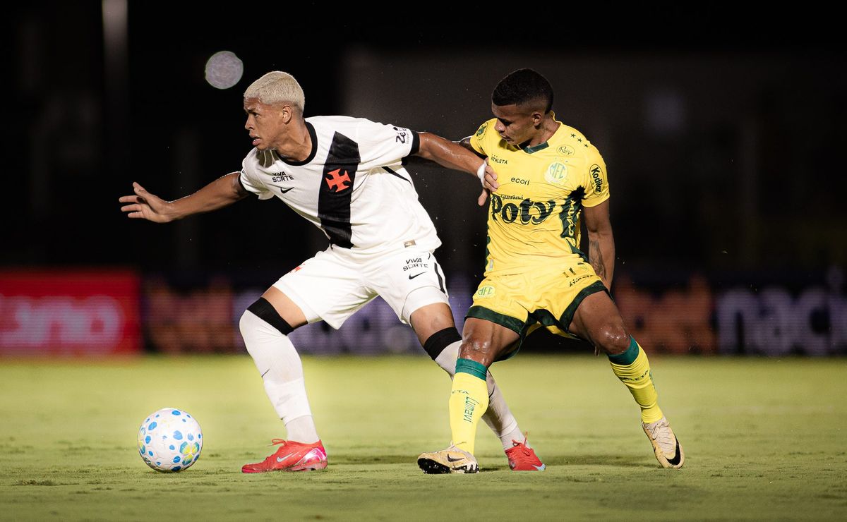 Notas e desempenho: como foram os jogadores de Mirassol x Vasco no Campeonato Brasileiro