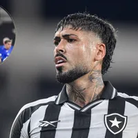 Barboza 'explode' com bandeira após polêmica em Botafogo x Cruzeiro