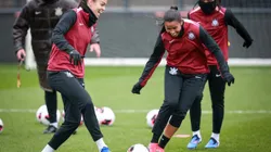 Brabas treinam em Londres. Foto: Rodrigo Gazzanel/Ag. Corinthians