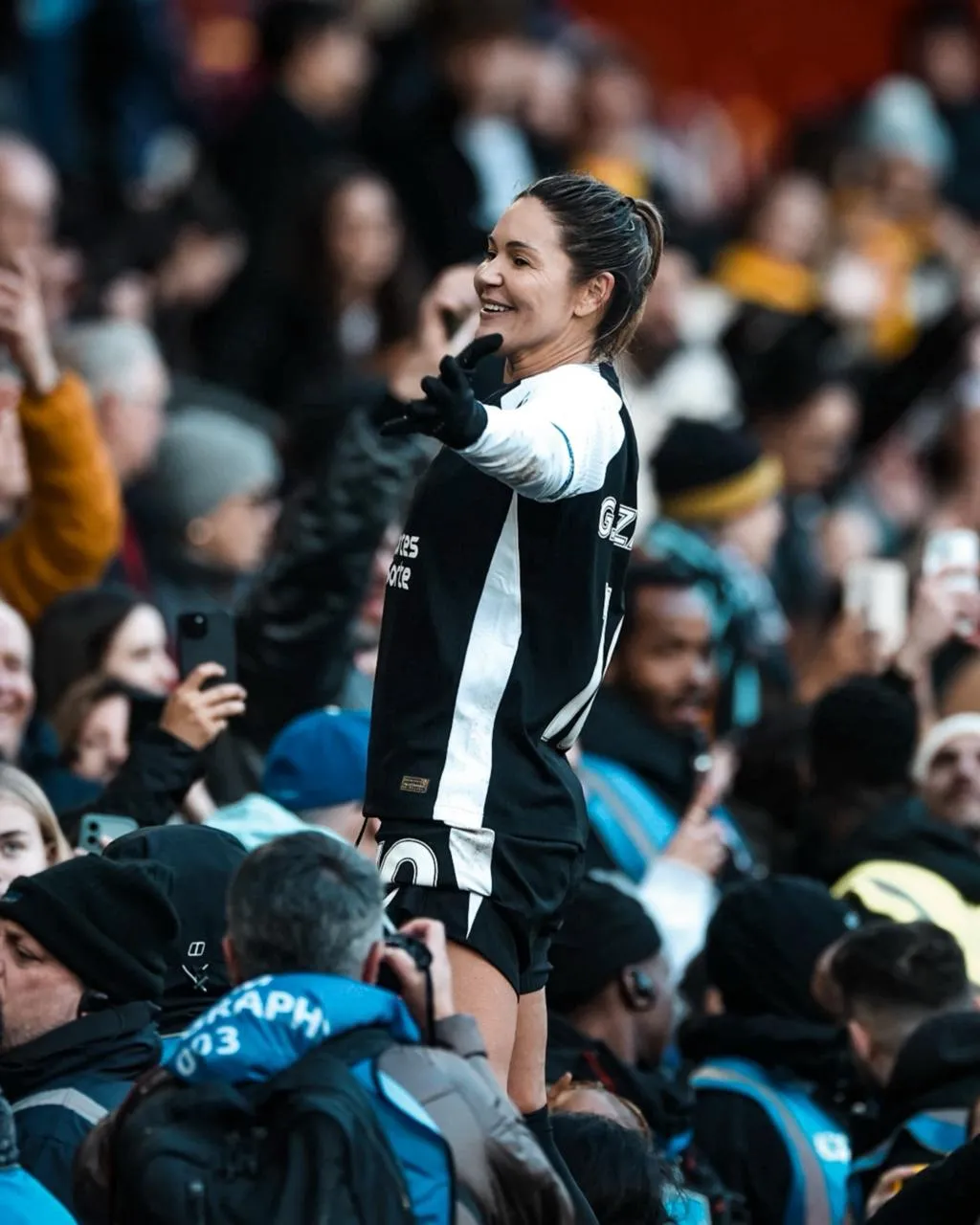 Zanotti comemora classificação. Foto: Rodrigo Gazzanel/Ag. Corinthians