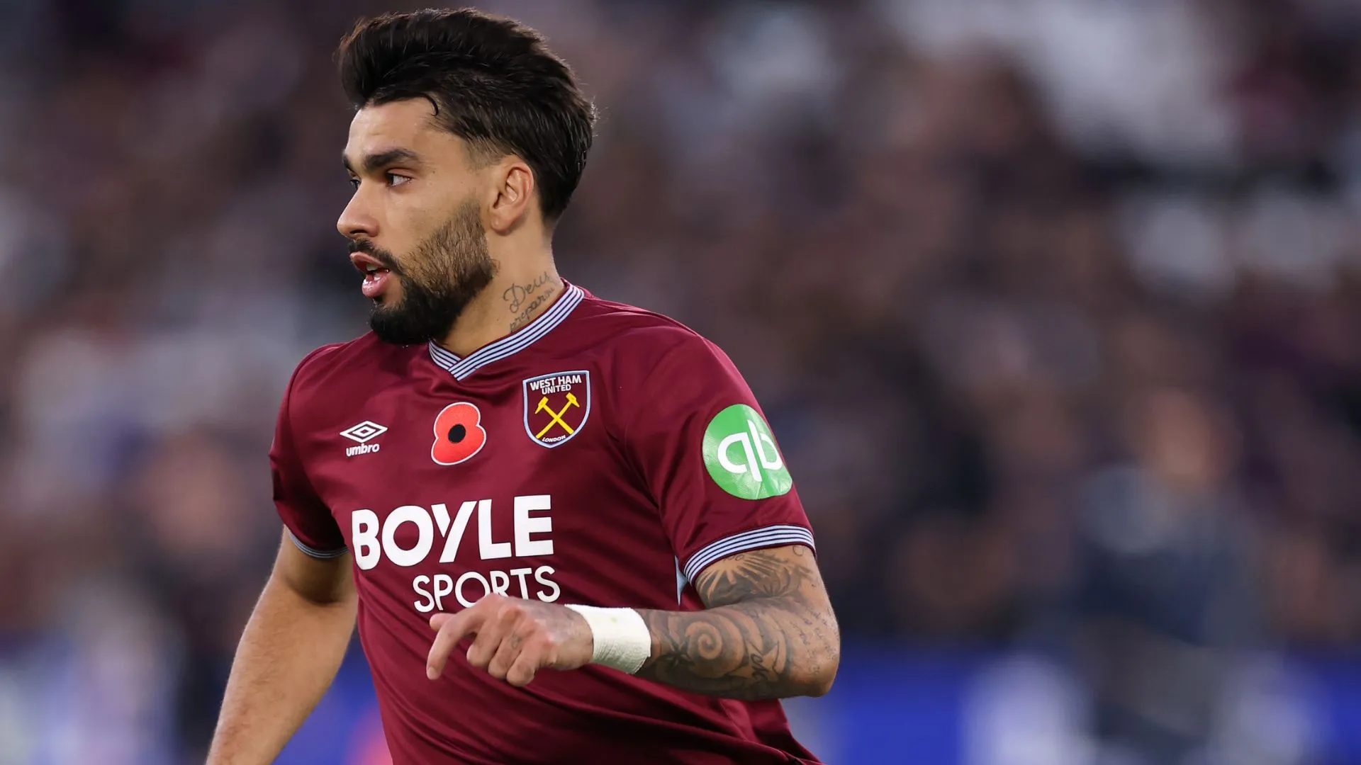 Paquetá em ação pelo West Ham, seu antigo clube – Justin Setterfield/Getty Images