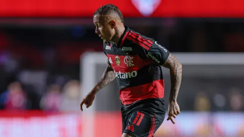 SP – SAO PAULO – 28/01/2026 – BRASILEIRO A 2026, SAO PAULO X FLAMENGO – Everton Cebolinha jogador do Flamengo durante partida contra o Sao Paulo no estadio Morumbi pelo campeonato Brasileiro A 2026. Foto: Marcello Zambrana/AGIF