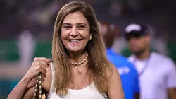 SP - BARUERI - 17/01/2026 - PAULISTA 2026, PALMEIRAS X MIRASSOL - Leila Pereira presidente do Palmeiras durante partida contra o Mirassol no estadio Arena Barueri pelo campeonato Paulista 2026. Foto: Fabio Giannelli/AGIF