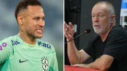 Neymar e Mano Menezes têm um histórico notável, juntos, pela Seleção