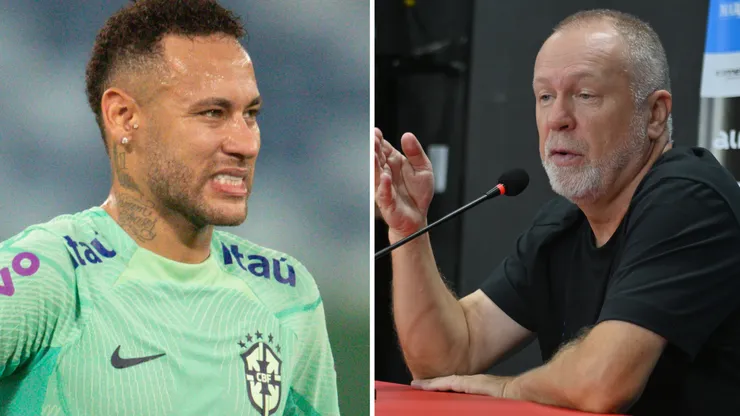 Neymar e Mano Menezes têm um histórico notável, juntos, pela Seleção
