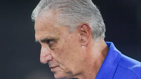 Tite tecnico do Cruzeiro durante partida contra o Botafogo no estadio Engenhao pelo campeonato Brasileiro A 2026.