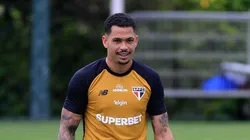 Luciano durante treino desta sexta-feira (30)