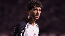 SP - SANTOS - 28/01/2026 - BRASILEIRO A 2026, CORINTHIANS X BAHIA - Gustavo Henrique jogador do Corinthians durante partida contra o Bahia no estadio Vila Belmiro pelo campeonato Brasileiro A 2026. Foto: Fabio Giannelli/AGIF