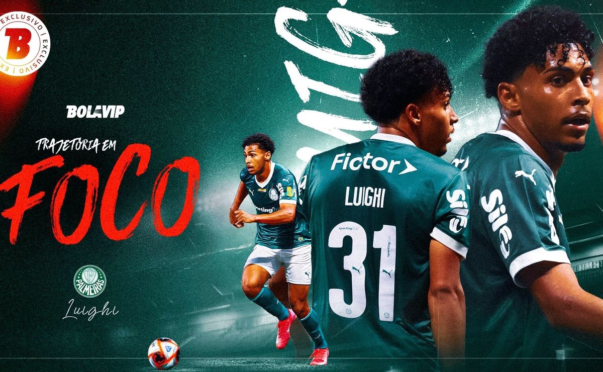 Luighi no Palmeiras: trajetória, formação na base e o atacante que cresce sob observação