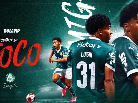 Da base ao radar de Abel: Luighi cresce sob observação no Palmeiras
