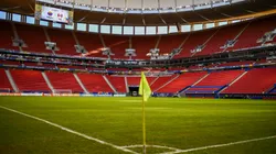 Vista geral do estadio Mane Garrincha para partida entre Venezuela e Peru pelo campeonato Copa America 2021. Foto: Mateus Bonomi/AGIF