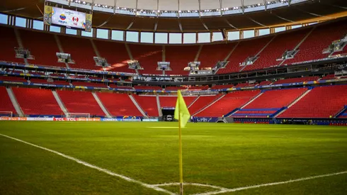 Vista geral do estadio Mane Garrincha para partida entre Venezuela e Peru pelo campeonato Copa America 2021. Foto: Mateus Bonomi/AGIF