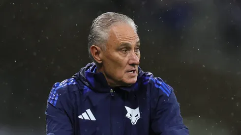 Tite, treinador do Cruzeiro