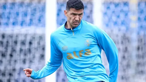 Balbuena deve ser um dos poucos veteranos em campo pelo Grêmio contra Juventude – Foto: Lucas Uebel/GFPA