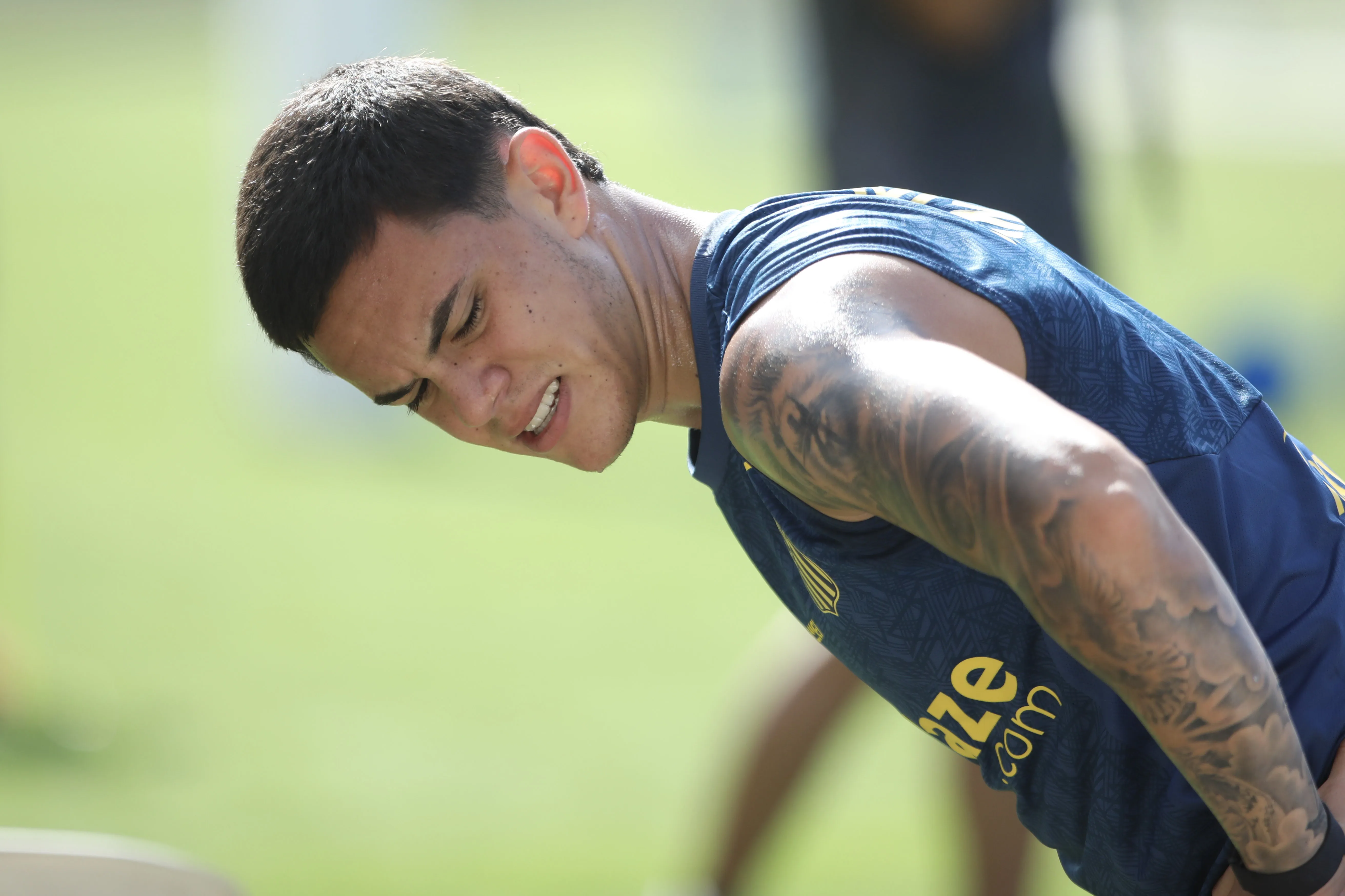 JP Chermont chegou a disputar a Copinha este mês, porém segue como 3ª opção na LD do elenco de Vojvoda – Foto: Reinaldo Campos/AGIF