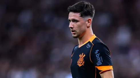 Rodrigo Garro, jogador do Corinthians, durante partida contra o Cruzeiro no estadio Arena Corinthians pelo campeonato Copa Do Brasil 2025. Foto: Marcello Zambrana/AGIF