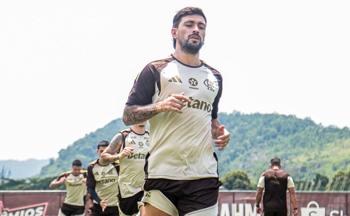 Flamengo atualiza situação física do elenco antes da final da Supercopa contra o Corinthians