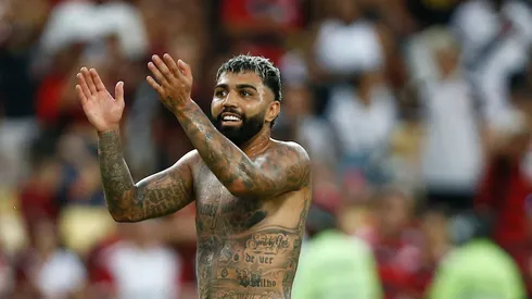 Gabigol enfrenta o São Paulo com números favoráveis no histórico – Photo by Wagner MeierGetty Images