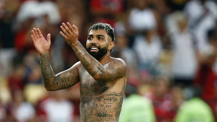 Gabigol enfrenta o São Paulo com números favoráveis no histórico - Photo by Wagner MeierGetty Images