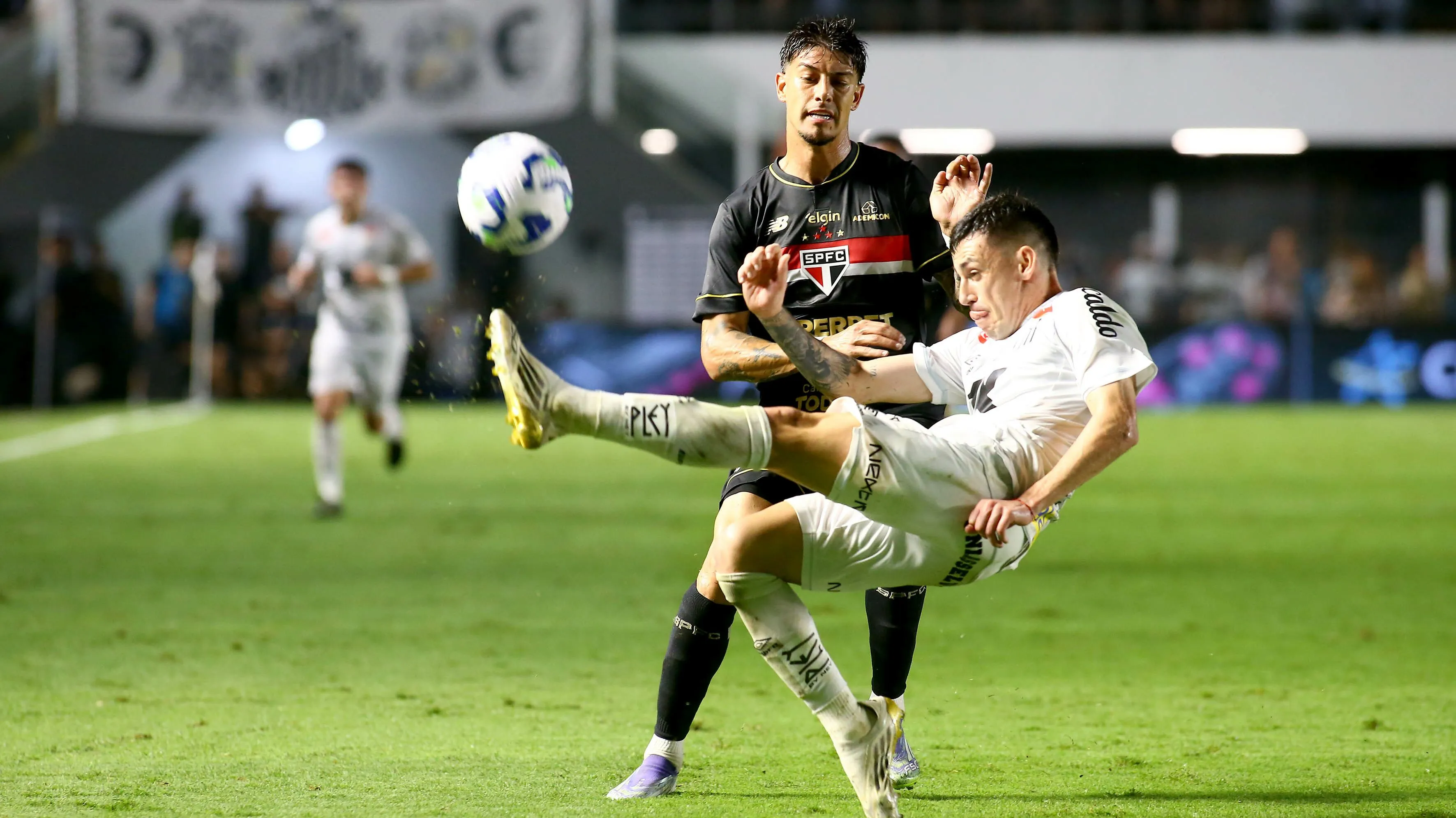 São Paulo x Santos. Foto: Mauricio De Souza/AGIF