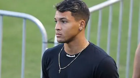 Marcos Leonardo voltou a ser avaliado pelo Flamengo. Foto: Ricardo Moreira