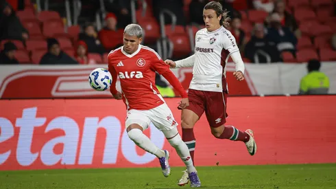 Braian Aguirre recebeu sondagens do futebol argentino – Foto: Maxi Franzoi/AGIF