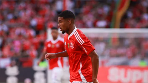 Gustavo Prado jogador do Internacional durante partida contra o Novo Hamburgo no estadio Beira-Rio pelo campeonato Gaucho 2026. Foto: Maxi Franzoi/AGIF