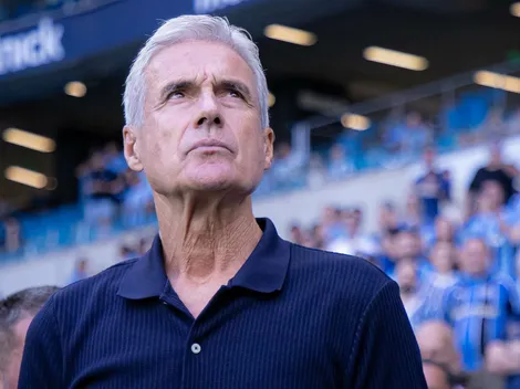 Luís Castro minimiza empate do Grêmio