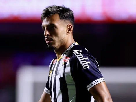 Gabriel Menino se envolve em confusão em São Paulo x Santos