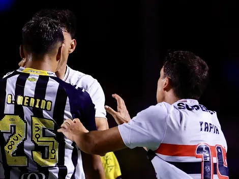 Lance envolvendo Tapia, Enzo Díaz e Gabriel Menino viraliza na web